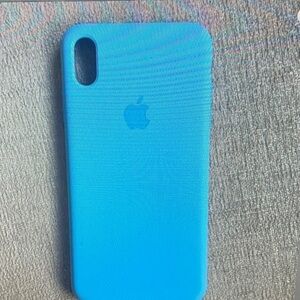 Apple Sky Blue iPhone Case